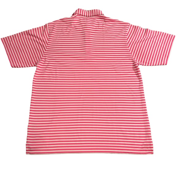 Donald Ross Striped Polo Shirt. - Picture 4 of 5